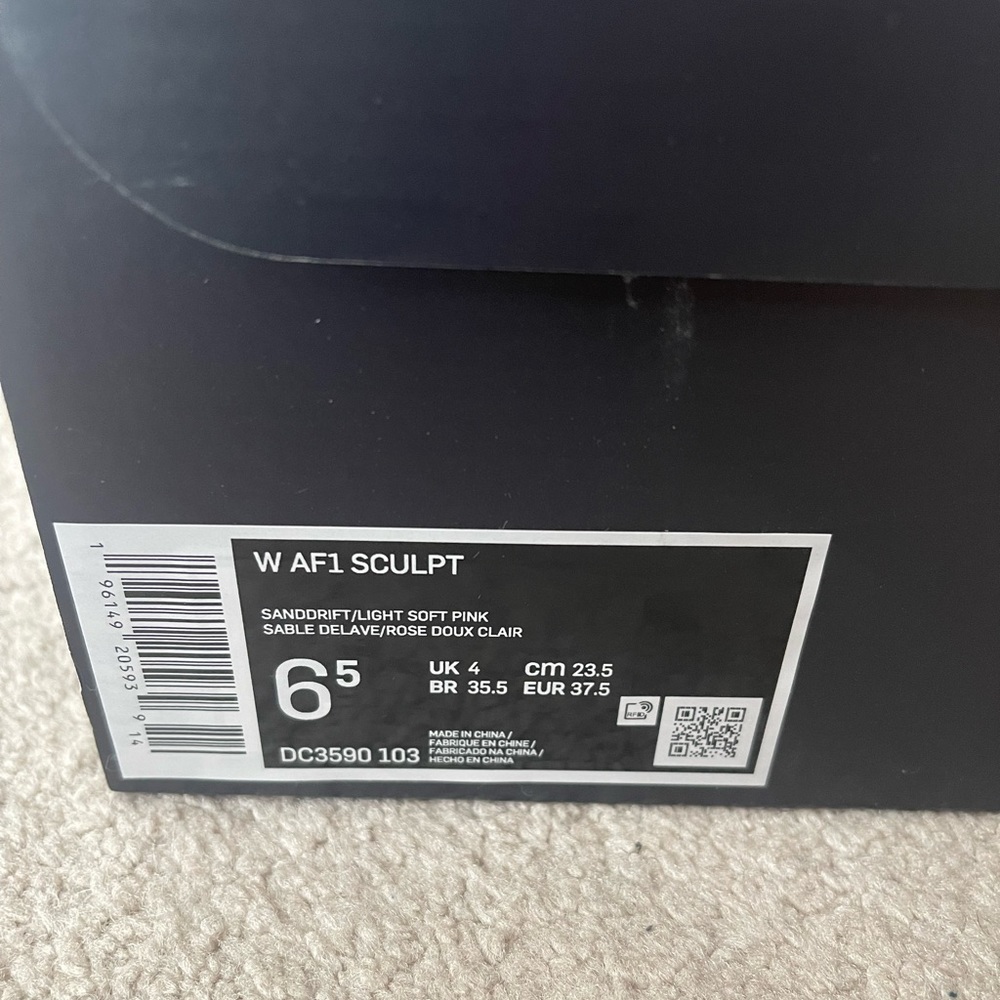 Nike Women 6.5 AF1 Sculpt - Picture 6 of 6